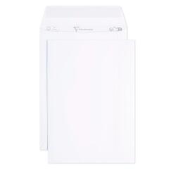 Boite de 500 Pochettes Blanches C5-162x229mm - Auto-Adhésives - 120g/m2 - Blanc