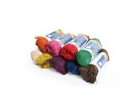 Pelote raphia naturel 50g, ass. 9coul. - Assortiment