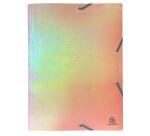 Exacompta Candy Tidy Elasticated Folder with 3 Flaps A3 PP - Assorted colours