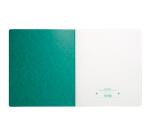 Piqûre 32x27cm Enregistrement du courrier 26 lignes 80 pages - Couleurs assorties