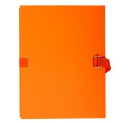 Chemise dos extensible papier - 24x32cm - Orange