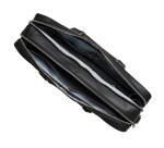 Exactive leather Laptop Double Bag black - Black
