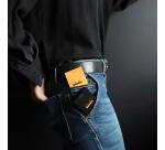 Bloc agrafé Rhodia N°11 7,4x10,5 cm 80 feuillets ligné 80g - Noir