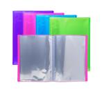 Protège-documents en polypropylène semi rigide IDERAMA PP 60 vues - A4 - Couleurs assorties