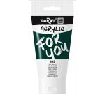 Darwi For You tube de peinture acrylique 75 ml - Vert anglais