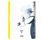 Inkebana, Cahier reliure intégrale A4 21x29,7 cm, 148 pages, ligné et marge, ass. - Multicolore