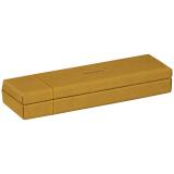 Rhodiarama plumier simili cuir italien 21x5,5x3 cm - Or