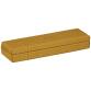 Rhodiarama plumier simili cuir italien 21x5,5x3 cm - Or