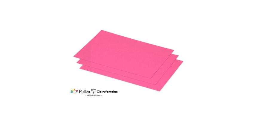 Paquet de 25 cartes simples Pollen 158x222mm 210g/m²