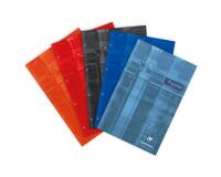 Bloc Pupitre agrafé en-tête A4+ 80 feuilles perforé 4 trous détachables ligné + marge Couleur aléatoire - Assortis
