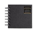 Goldline carnet spiralé 64F 10x10cm 140g - Blanc