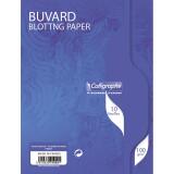 Buvard 7000 16x21 cm 10 feuilles uni 100 g teinte blanche