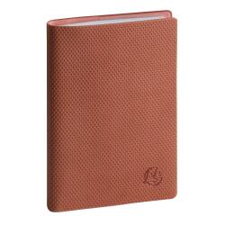 Agenda de poche SAS 13 Canvas 9 x 13 cm Semainier Août 2025 à Août 2026 - Terracotta