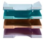 Pack of 4 letter trays COMBO Pastel col. - Assorted colours