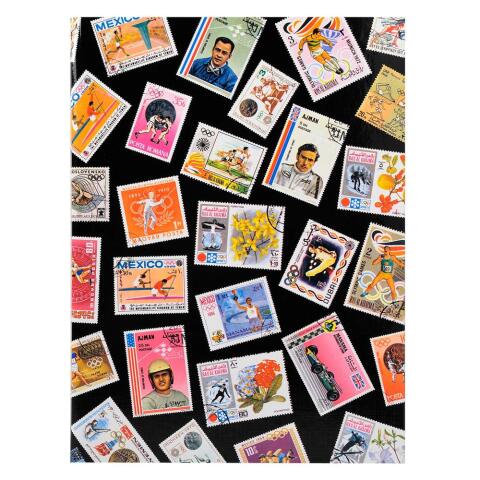 Álbumes de sellos SPORT 22,5x30,5 cm - 9 tiras de acetato 16 páginas - Visual