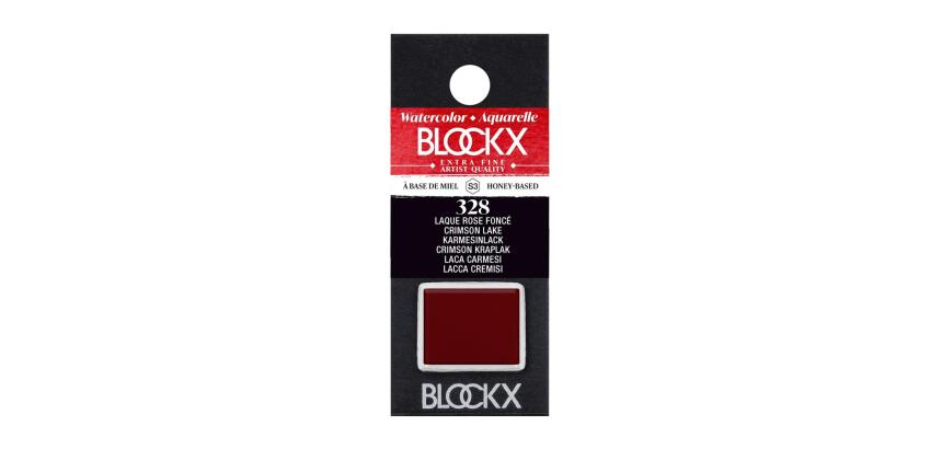 Aquarelle extra-fine demi-godet - Laque rose foncé