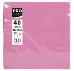 Pakket van 40 micro-gewafelde servetten van 2 lagen - 38x38 cm