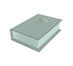 Inspire, Petite boîte rectangulaire, Toile du Marais, 9,5x6,5x3 cm