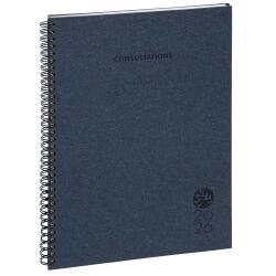 Agenda de bureau Consultations 29S spiralé Forever recyclé 29,7 x 21 cm Semainier Janvier à Décembre 2026