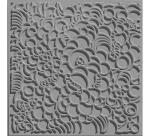 Cernit plaque de texture Bubbles - Gris