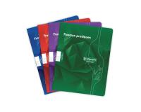 Cahier Travaux Pratiques piqué 7000 17x22 cm 96 pages grands carreaux 70 g + uni 90 g - Assortis