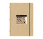 Kraft carnet piqué 20F A4 115g