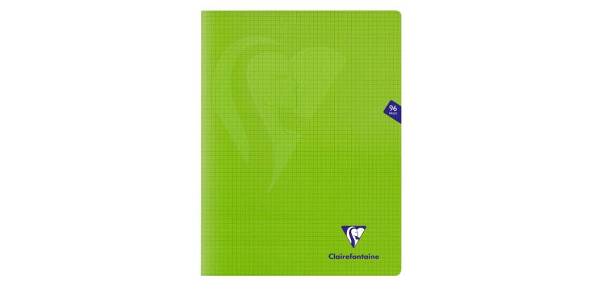 Clairefontaine Mimesys Stapled Notebook - 24x32cm - 96 Pages - 5x5 Ruling