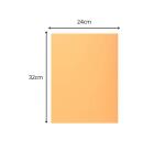 Paquete de 100 Subcarpetas SUPER A4 24x 32 1 solapa Exacompta 160 g/m2