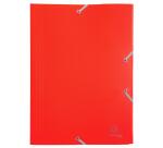 3 Flap Folders with Elastic Straps Opaque Polypropylene Eco A4