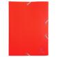 3 Flap Folders with Elastic Straps Opaque Polypropylene Eco A4