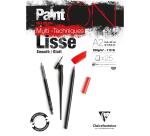 PaintON Lisse bloc collé 25F A2 250g