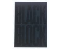 Bloc Black block 29,7x21cm - Papier jaune ligné - 70 feuillets - Noir