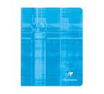 Cahier piqué 16,5x21cm 72 pages quadrillé 10x10 + marge - Assortis