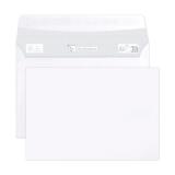 Boite de 500 Enveloppes Blanches C6-114x162mm - Auto-Adhésives - 80g/m2 - Blanc