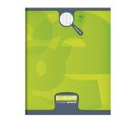 Cahier piqué 8000 CARTE 17x22 cm 32 pages grands carreaux 90 g - Assortis