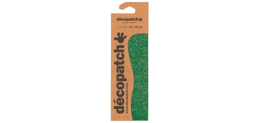 Pochette 3 Feuilles Identiques Ref 445 - Vert