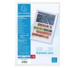 Estuche Exacompta de 10 fundas uñeros polipropileno liso 12x100º - A4