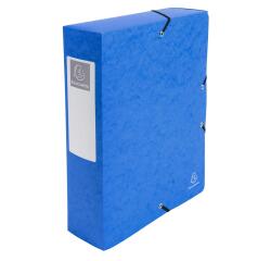Boite de classement Exabox Dos 80mm Carte lustrée - A4