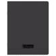 Cahier piqué 8000 POLYPRO 17x22 cm 192 pages grands carreaux 90 g - Noir