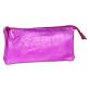 CUIRISÉ Grande Pochette 2 compartiments 22x11 cm - Framboise