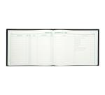 Registre 24x32cm - Mouvements de titres 100 pages - Noir