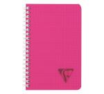 Carnet reliure intégrale Linicolor FRESH 11x17cm 100 pages petits carreaux couverture plastique polypropyène rainuré Couleur aléatoire - Assortis