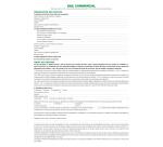 Dossier location commerciale - Vert