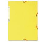 Chemise 3 rabats à élastiques carte lustrée 400g/m2 ® - A4 - Couleurs assorties pastel