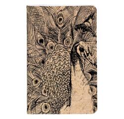 Le Cerisier Blanc, Notizheft mit Fadenbindung 7,5x12 cm, 24 Blatt blanko, sortiert