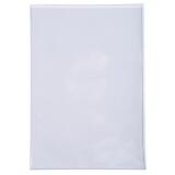 Sachet de 10 étuis de protection simples PVC Haute Qualité 30/100e - 24x32cm - Cristal