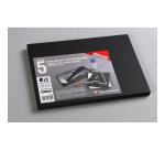 Carton Mousse lot 5 feuilles A4 3mm - Noir