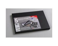 Carton Mousse lot 5 feuilles A4 3mm - Noir