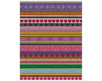 612 - Pochette 20 feuilles Décopatch - Marron