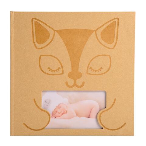 Álbum de fotografías para bebés ZÉPHIRE 25x25 cm - 60 fotos 30 páginas - Beige